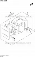 REAR BOX for Suzuki KINGQUAD 750 2016