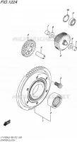 STARTER MOTOR CLUTCH for Suzuki KINGQUAD 750 2016