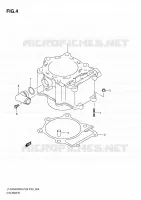 CYLINDER for Suzuki KINGQUAD 750 2010