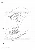 GEAR LEVER for Suzuki KINGQUAD 750 2010