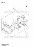 SPEEDOMETER for Suzuki KINGQUAD 750 2010