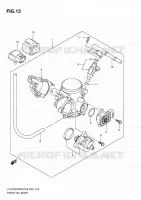 THROTTLE BODY for Suzuki KINGQUAD 750 2010