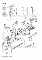 WIRING HARNESS for Suzuki KINGQUAD 750 2010