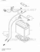 BATTERY for Suzuki KINGQUAD 750 2011