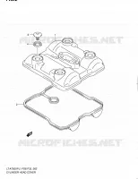 CYLINDER HEAD COVER for Suzuki KINGQUAD 750 2011