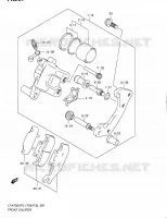 FRONT CALIPER for Suzuki KINGQUAD 750 2011