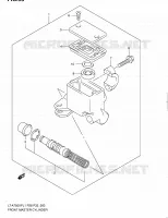 FRONT MASTER CYLINDER for Suzuki KINGQUAD 750 2011