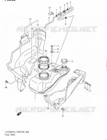 FUEL TANK for Suzuki KINGQUAD 750 2011