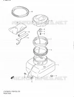 GLOVE BOX for Suzuki KINGQUAD 750 2011
