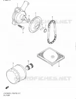OIL PUMP for Suzuki KINGQUAD 750 2011