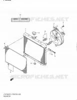 RADIATOR (LT A750XPL1 P28) for Suzuki KINGQUAD 750 2011