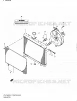 RADIATOR (LT A750XPZL1 P33) for Suzuki KINGQUAD 750 2011