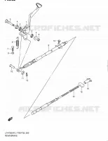 REAR BRAKE for Suzuki KINGQUAD 750 2011