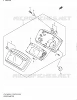 SPEEDOMETER (LT A750XPL1 P28) for Suzuki KINGQUAD 750 2011