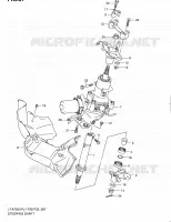 STEERING COLUMN for Suzuki KINGQUAD 750 2011