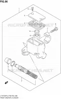 FRONT MASTER CYLINDER for Suzuki KINGQUAD 750 2012
