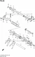GEAR SHIFTING ASSY for Suzuki KINGQUAD 750 2012