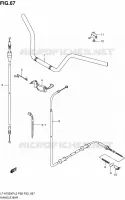 HANDLEBAR for Suzuki KINGQUAD 750 2012