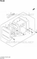 REAR BOX for Suzuki KINGQUAD 750 2012