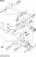 REAR SUSPENSION ARM for Suzuki KINGQUAD 750 2012