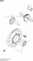 STARTER MOTOR CLUTCH for Suzuki KINGQUAD 750 2012
