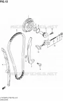 TIMING for Suzuki KINGQUAD 750 2012