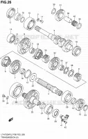 TRANSMISSION (2) for Suzuki KINGQUAD 750 2012