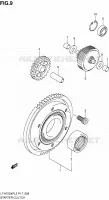 STARTER MOTOR CLUTCH for Suzuki KINGQUAD 750 2012