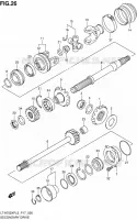 DRIVESHAFT for Suzuki KINGQUAD 750 2013