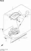 GEAR LEVER for Suzuki KINGQUAD 750 2013