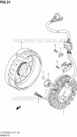 IGNITION for Suzuki KINGQUAD 750 2013