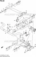 REAR SUSPENSION ARM for Suzuki KINGQUAD 750 2013