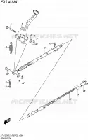 BRAKE PEDAL for Suzuki KINGQUAD 750 2017
