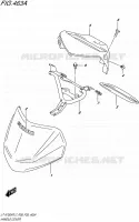 FRONT FAIRING for Suzuki KINGQUAD 750 2017