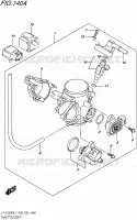 THROTTLE BODY for Suzuki KINGQUAD 750 2017