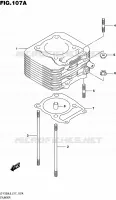 CYLINDER for Suzuki OZARK 250 2016