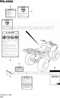 LABEL for Suzuki OZARK 250 2016