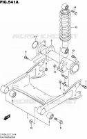 SWINGARM for Suzuki OZARK 250 2016