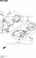 HEADLIGHT for Suzuki OZARK 250 2016