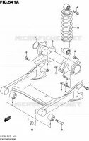 SWINGARM for Suzuki OZARK 250 2016