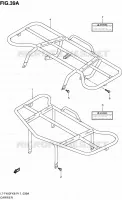 CARRIER (P24) for Suzuki KINGQUAD 400 2010
