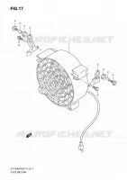COOLING FAN for Suzuki KINGQUAD 400 2010