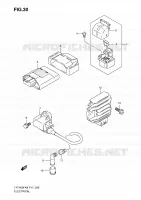 ELECTRICAL (LT F400FK8/FK9) for Suzuki KINGQUAD 400 2010