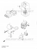 ELECTRICAL (LT F400FK8L0) for Suzuki KINGQUAD 400 2010