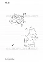 FRONT HEADLAMP HOUSING for Suzuki KINGQUAD 400 2010