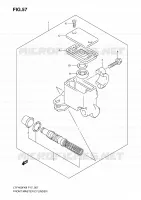 FRONT MASTER CYLINDER for Suzuki KINGQUAD 400 2010