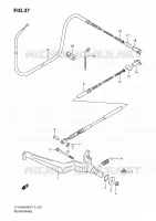 REAR BRAKE for Suzuki KINGQUAD 400 2010