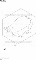 SEAT (P24) for Suzuki KINGQUAD 400 2010