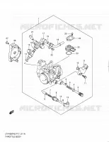 THROTTLE BODY (LT F400FL0) for Suzuki KINGQUAD 400 2010