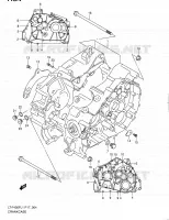 CASING for Suzuki KINGQUAD 400 2011
